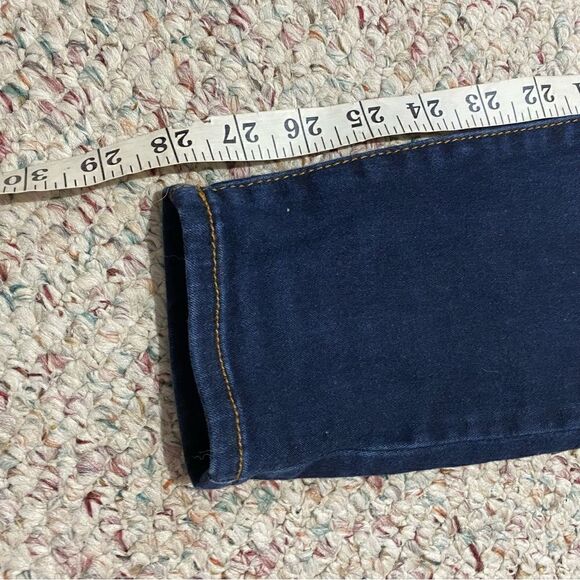 Armani Exchange Blue Low Rise Stretch Skinny Jeans Women's Size 8 - Picture 6 of 10